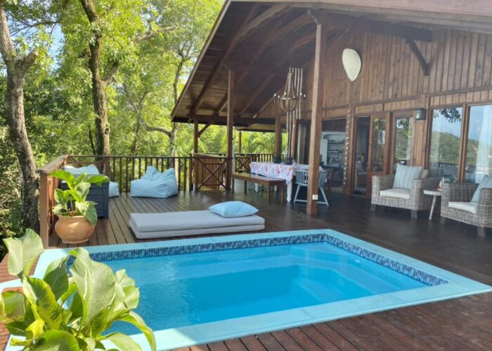 Pool & Patio - Anse Gaulette - Holiday homes to Lease - Seychelles