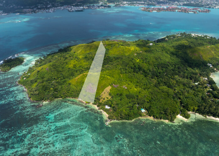 Aerial Map - Plots for sale Seychelles