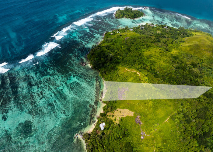 Aerial Map - Plots for sale Seychelles